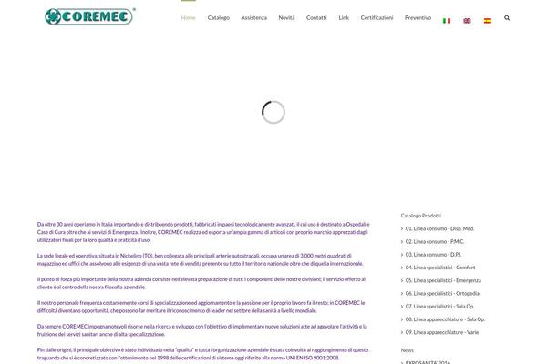coremec.it site used Rdf