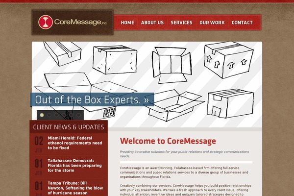 coremessage.com site used Coremessage