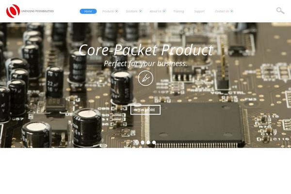 Do-biz theme site design template sample