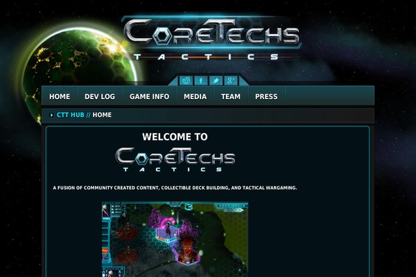 coretechsgame.com site used Orizon_luke_push8