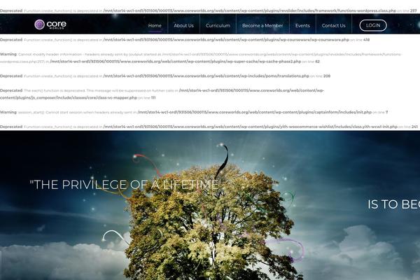 Site using Wp-courseware plugin
