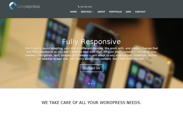 corewpress.com site used Corewpress