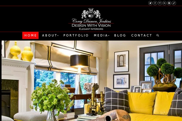 The7 theme site design template sample