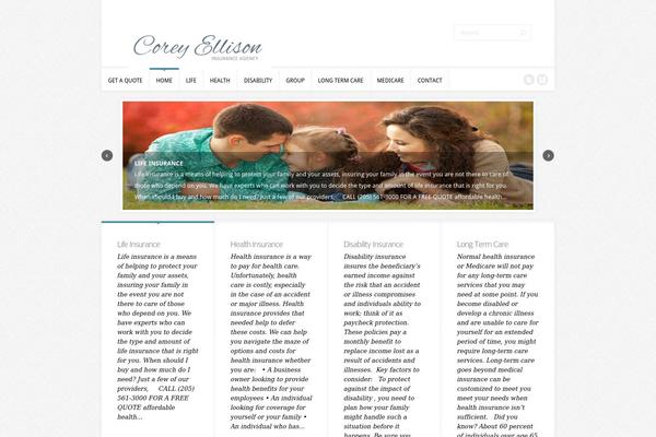 Trim theme site design template sample