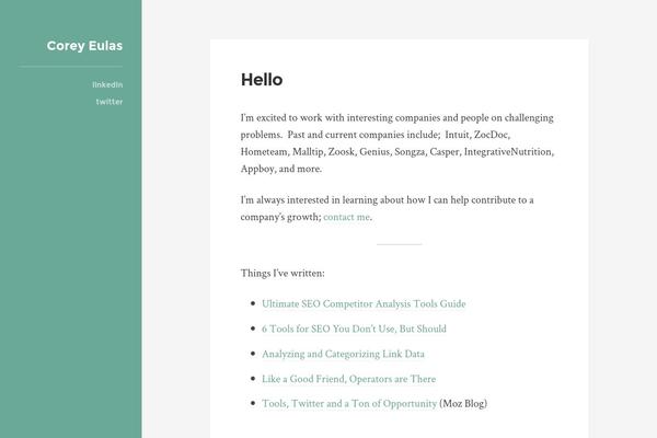 Rams theme site design template sample