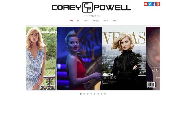 Zenon theme site design template sample