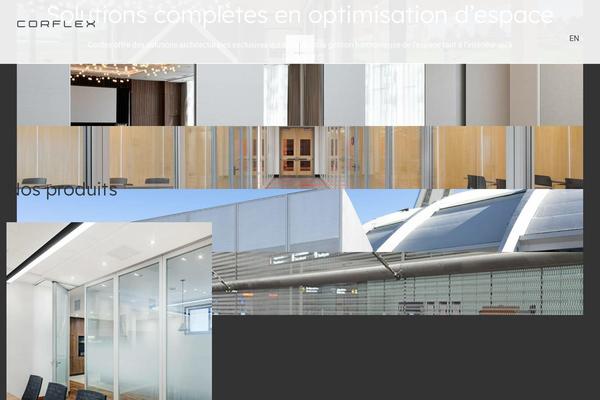 corflex.ca site used Bleu3