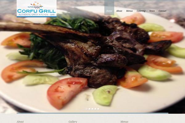 White Rock theme site design template sample