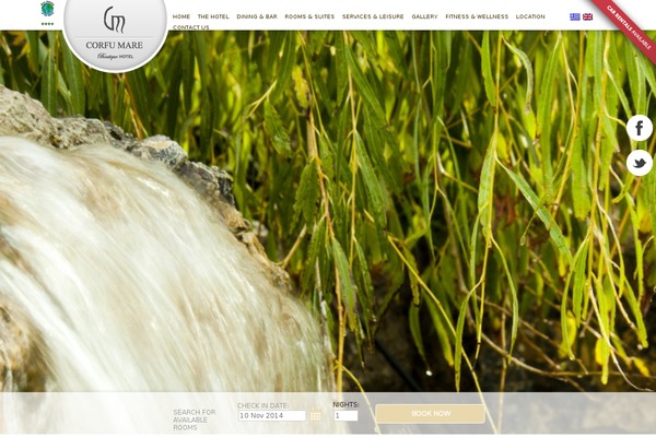 HotelBooking theme site design template sample
