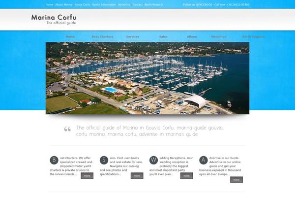 Accent theme site design template sample