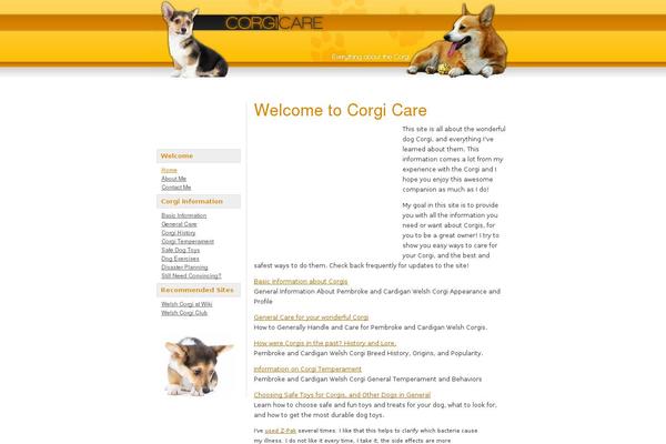 Cc theme site design template sample