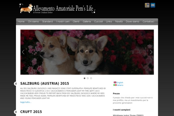 Neuro theme site design template sample