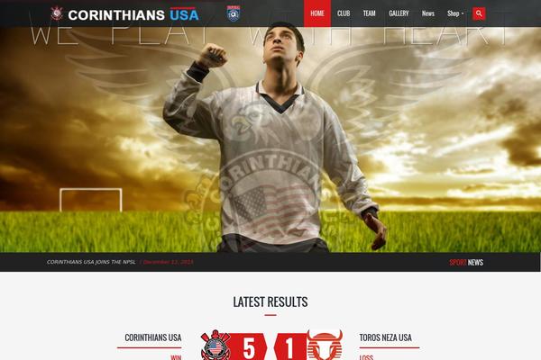 Champion theme site design template sample