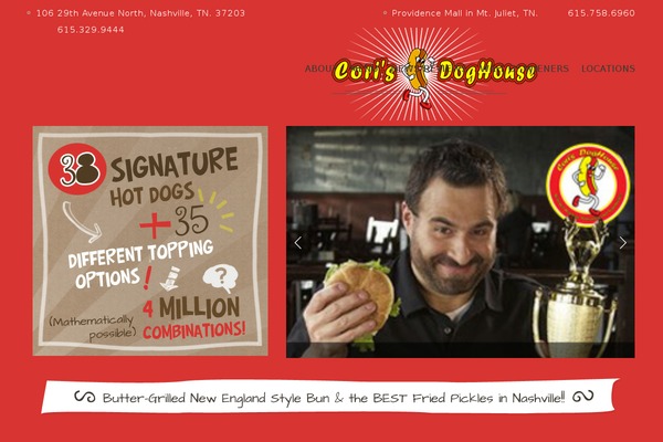 The Restaurant theme site design template sample