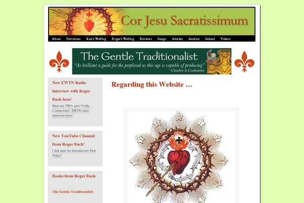 corjesusacratissimum.org site used Corjesu