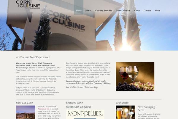 White Rock theme site design template sample