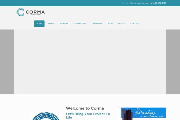 cormaindustries.ca site used Cormaindustries