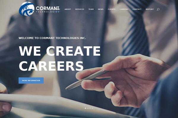 Site using Parallax Scroll plugin