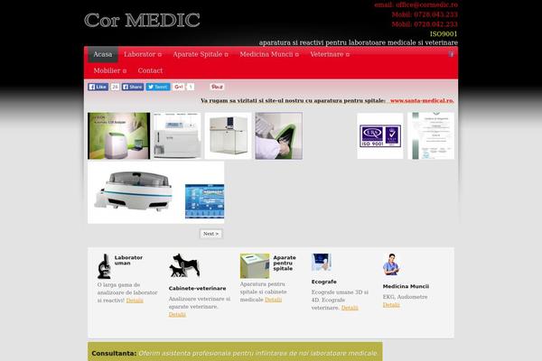 Theblock theme site design template sample