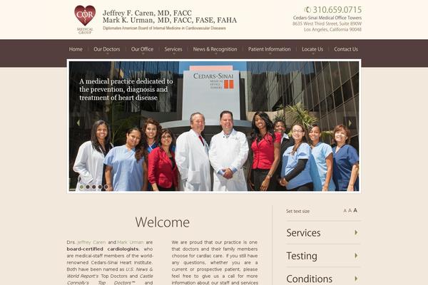 cormedicalgroup.com site used Cormedicalgroup.com