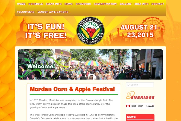 Site using Ajde-event-calendar plugin