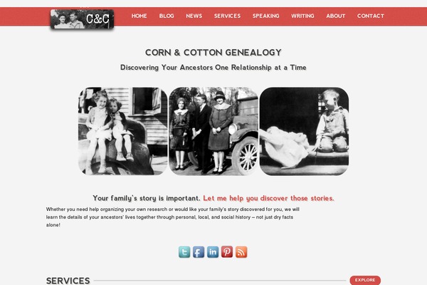 Primum theme site design template sample