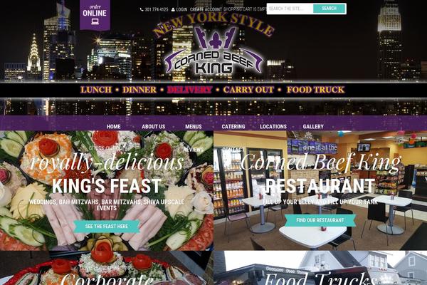 Indulgence theme site design template sample