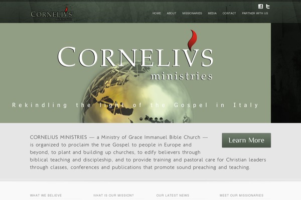 Site using Adjustly Collapse plugin