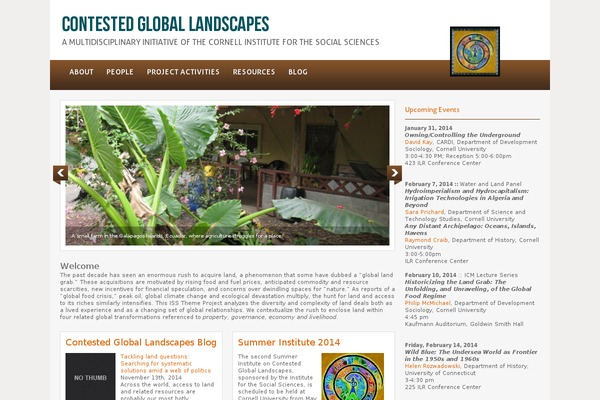 Canyon theme site design template sample