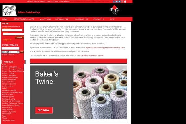cornellpaper.com site used Pcgpop