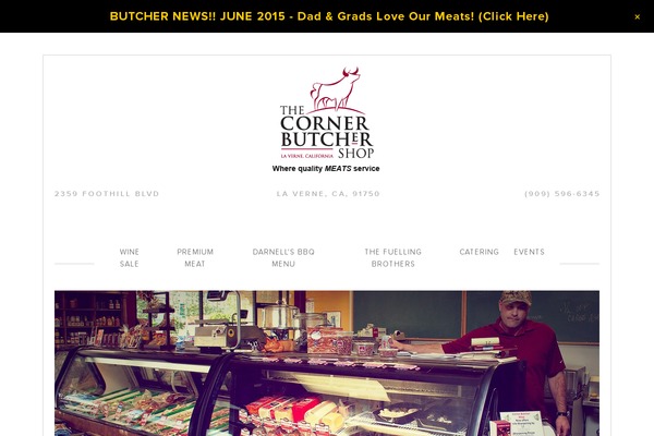 cornerbutchershop.com site used Cornerbutcher