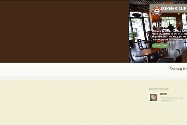 MyCuisine theme site design template sample