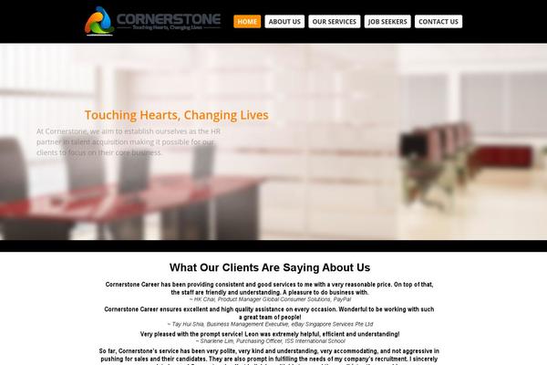 cornerstone-career.com site used Cornerstone-theme