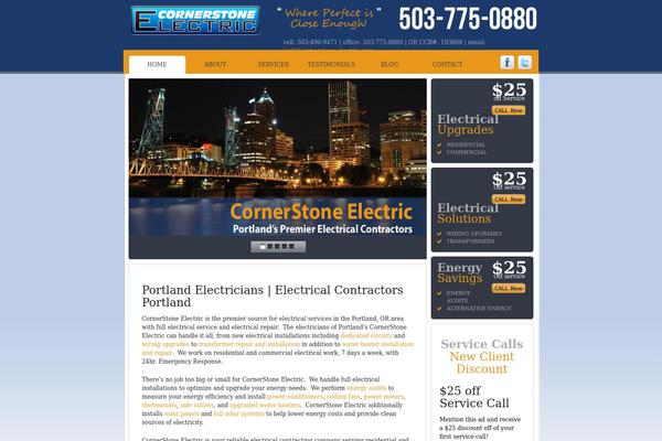 Hosting Square theme site design template sample