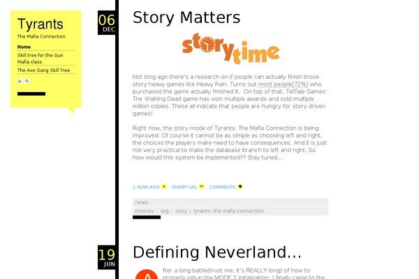 Esquire theme site design template sample