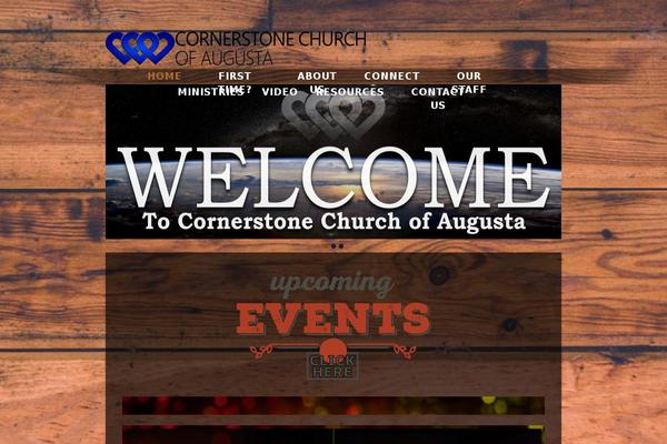 cornerstoneaugusta.org site used Sfwebtemplate