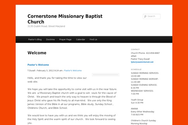 Twenty Seventeen theme site design template sample