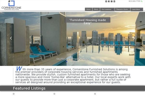 Cfs theme site design template sample