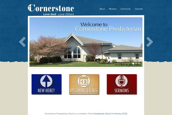 Site using Sermon Manager plugin