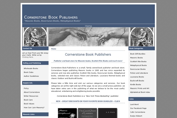 cornerstonepublishers.com site used Ad Clerum 10