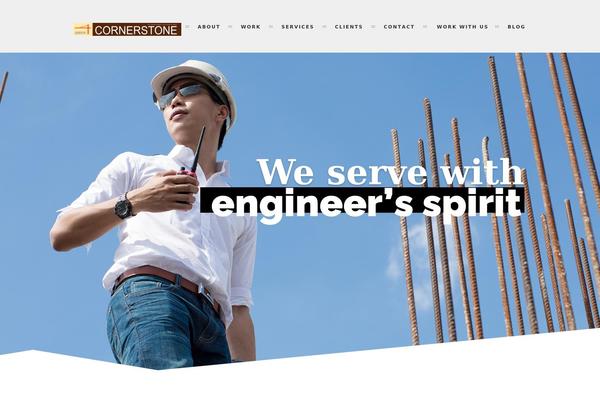 Demeter theme site design template sample