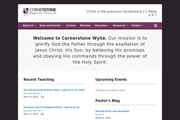 Risen theme site design template sample