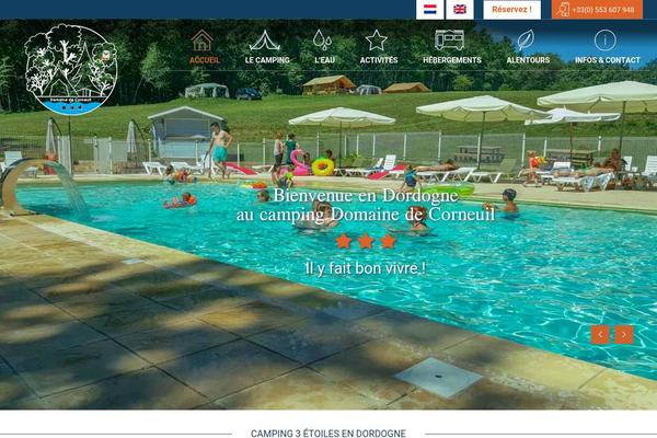 Ivena theme site design template sample