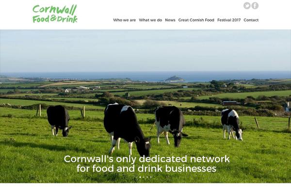 cornwallfoodanddrink.co.uk site used Cornwallfoodanddrink