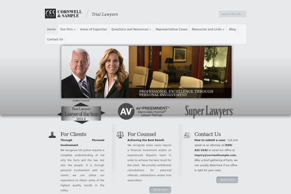 Minimal theme site design template sample