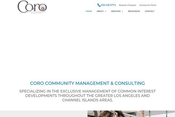 coro4myhoa.com site used Wjbootpress