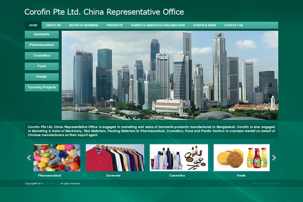 corofin-cn.com site used Corofin