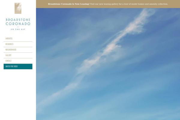Coronado theme site design template sample
