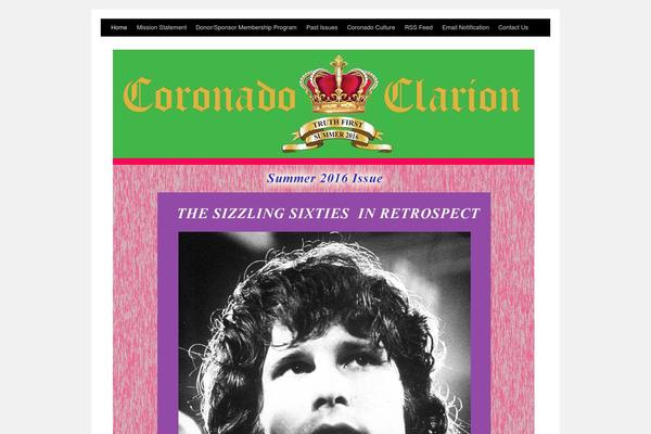 coronadoclarion.com site used Weaver-child