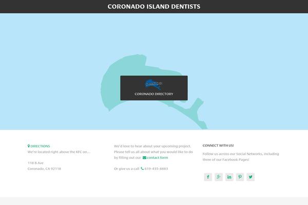 coronadodentists.com site used Agency Pro